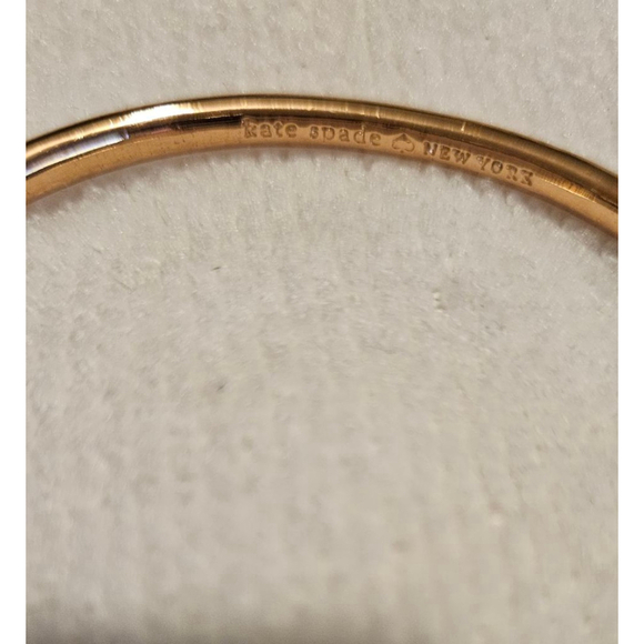 Kate Spade Rose Gold Sailor Knot Bangle Bracelet - Picture 6 of 8